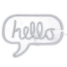 LAMPE LED EFFET NEON HELLO USB