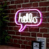 LAMPE LED EFFET NEON HELLO USB