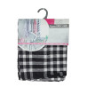 SERVIETTES DE TABLE /3 PCS TRADITIO NOIR SERVIETTES DE TABLE /3 PCS TRADITIO NOIR