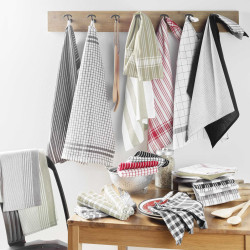 SERVIETTES DE TABLE /3 PCS TRADITIO NOIR