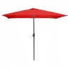 Parasol Rectangulaire Inclinable Groseille 2 x 3 m Parasol Rectangulaire Inclinable Groseille 2 x 3 m