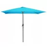 Parasol Rectangulaire Inclinable Turquoise 2x3m Parasol Rectangulaire Inclinable Turquoise 2x3m