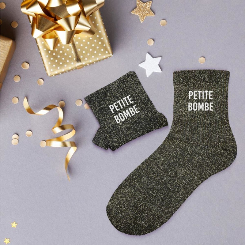 CHAUSSETTES PAILLETTES PETITE BOMBE