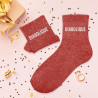 Chaussettes à Paillettes "Diabolique"