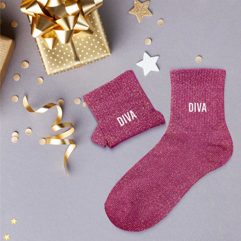 CHAUSSETTES PAILLETTES DIVA CHAUSSETTES PAILLETTES DIVA