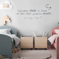 STICKER PM "DEUXIÈME ETOILE..."