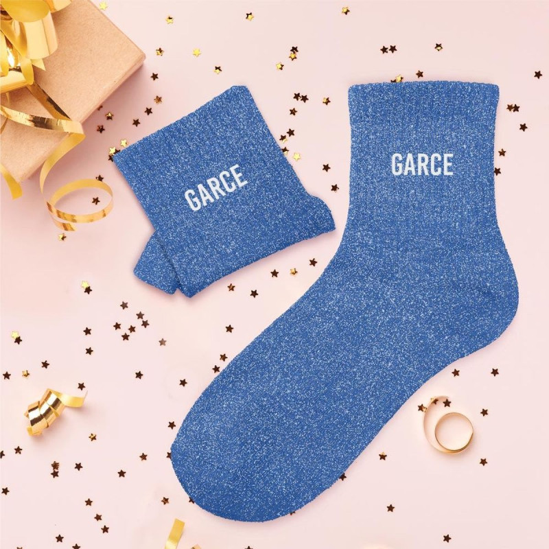 CHAUSSETTES PAILLETTES GARCE