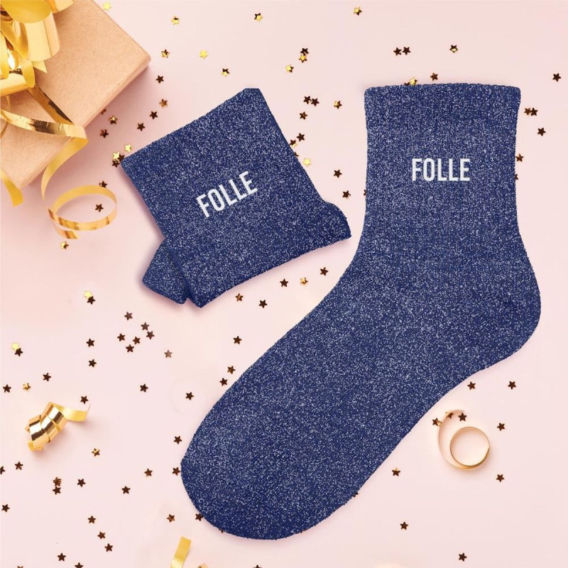 CHAUSSETTES PAILLETTES FOLLE CHAUSSETTES PAILLETTES FOLLE
