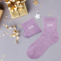 Chaussettes à Paillettes "CÂLINE"