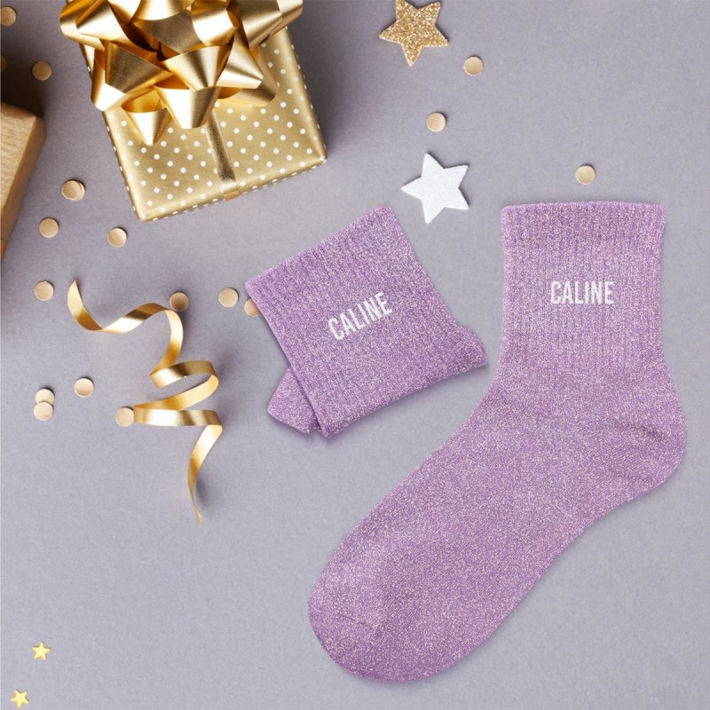 CHAUSSETTES PAILLETTES CALINE CHAUSSETTES PAILLETTES CALINE
