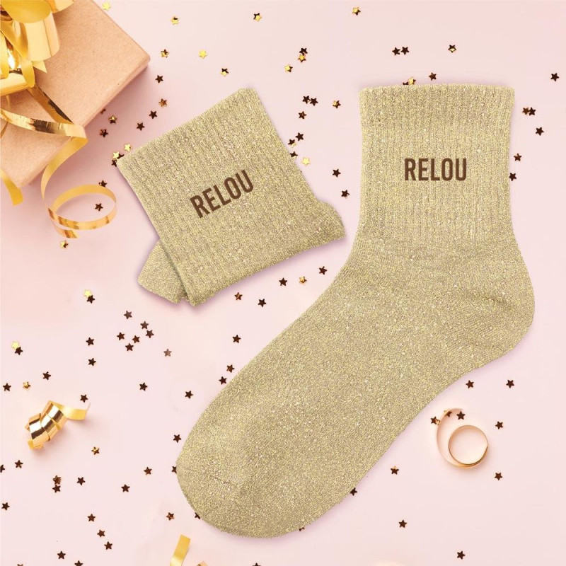 CHAUSSETTES PAILLETTES RELOU CHAUSSETTES PAILLETTES RELOU