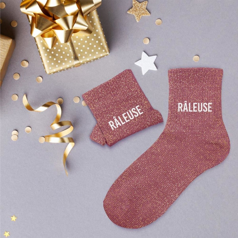 CHAUSSETTES PAILLETTES RÂLEUSE CHAUSSETTES PAILLETTES RÂLEUSE