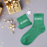 Chaussettes à Paillettes "DÉJANTÉE"