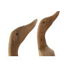 Canard en Bois Artisanal avec Chaussures Lacées Canard en Bois Artisanal avec Chaussures Lacées