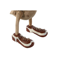 CANARD EN BOIS AVEC CHAUSSURES LACÉES 14