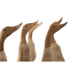 CANARD EN BOIS AVEC CHAUSSURES LACÉES 14