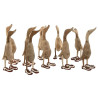 CANARD EN BOIS AVEC CHAUSSURES LACÉES 14