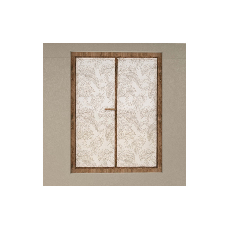 PAIRE BRISE BISE 60X160 CELIA TAUPE