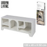 MEUBLE TV "GALLERY" 5 NICHES DEISGN ORGA