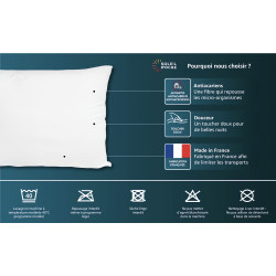 OREILLER 45x70 ZEN ANTI ACARIEN