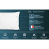 OREILLER 45x70 ZEN ANTI ACARIEN