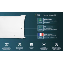 OREILLER 50X70 NATURA COTON BIO
