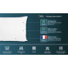 Oreiller Natura en Coton Bio avec Garnissage en Fibres Recyclées - 50x70 cm Oreiller Natura en Coton Bio avec Garnissage en Fibres Recyclées - 50x70 cm