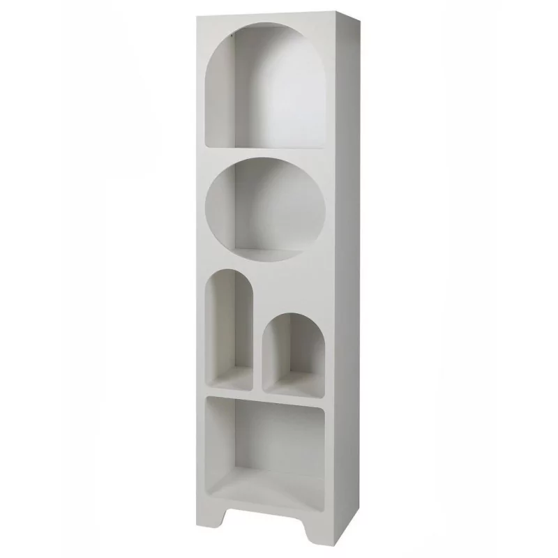 Bibliothèque "GALLERY" 5 Niches - Design Organique - 48 x 35 x H180 cm Bibliothèque "GALLERY" 5 Niches - Design Organique - 48 x 35 x H180 cm