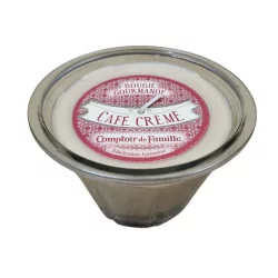 Vela de crema de café gourmet