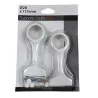 SUPPORT COURT BLANC X2 D28 - EN BOIS