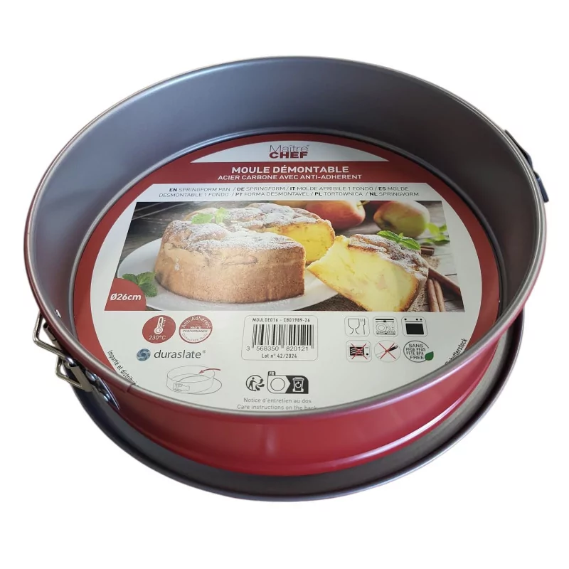 MOULE DEMONTABLE D26CM ACIER A-ADH