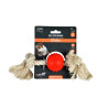 Jouet Balle Caoutchouc sur Corde Rouge (D5xH25cm) Jouet Balle Caoutchouc sur Corde Rouge (D5xH25cm)