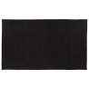 TAPIS MICROF NOIR BOULES UNI 45X75CM