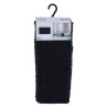 TAPIS MICROF NOIR BOULES UNI 45X75CM