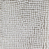 TAPIS MICROF BEIGE BOULES UNI 45X75CM