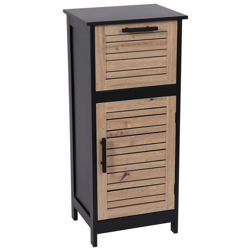 MEUBLE BAS BERGEN 1 PORTE/1 TIROIR MDF - MEUBLE BAS BERGEN 1 PORTE/1 TIROIR MDF -