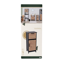 MEUBLE BAS BERGEN 1 PORTE/1 TIROIR MDF -