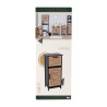 MEUBLE BAS BERGEN 1 PORTE/1 TIROIR MDF -