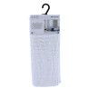 Tapis de Salle de Bain Blanc Microfibre "Boules" 45x75 cm