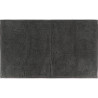 TAPIS MICRO GRIS FONCE BOULES UNI 45X75