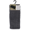 Tapis de Salle de Bain Gris Foncé Microfibre "Boules" 45x75 cm