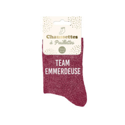 CHAUSSETTES PAILL. TEAM EMMERDEUSE