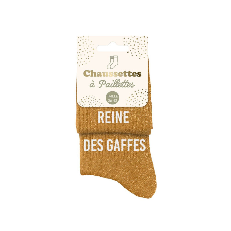 CHAUSSETTES PAILL. DUO REINE DES GAFFES