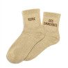 Chaussettes Paillettes Duo "Reine des Emmerdes" Chaussettes Paillettes Duo "Reine des Emmerdes"