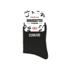 Chaussettes Noires "Connard"