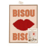 TOILE TUFTEE BISOU BISOU