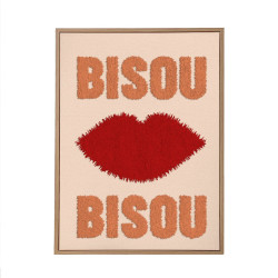 TOILE TUFTEE BISOU BISOU