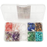 Perles en pierre semi-précieuse, 8 coul+