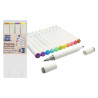 Feutres double pointe coul pastel x 12 p