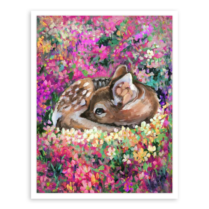 Kit diamond painting faon 30x40cm